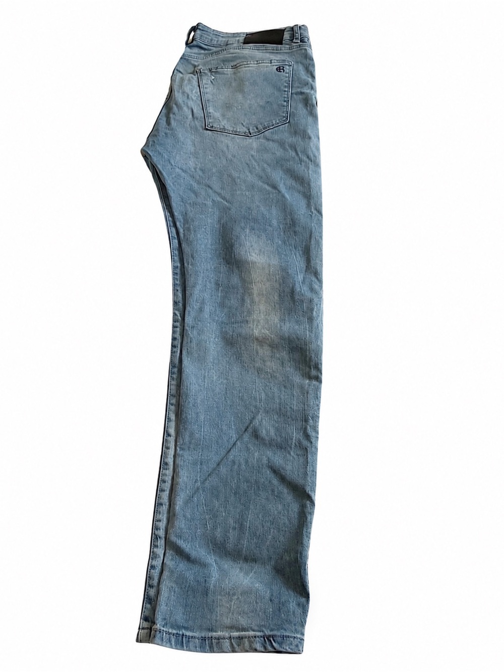 Men's Light Blue Bootcut Jeans by